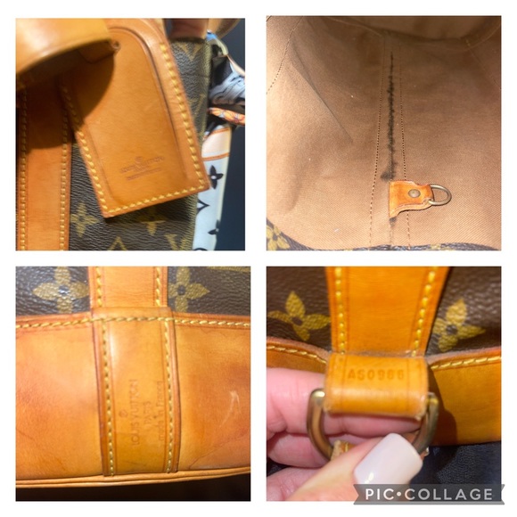 Louis Vuitton Logo Print Randonee Backpack - Picture 13 of 16